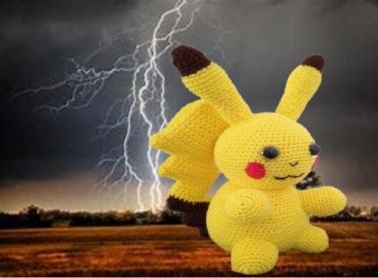 Pikachu amigurumi