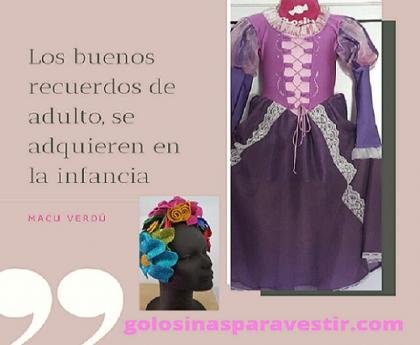 Rapunzel vestido