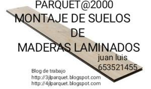 montadores de suelos de maderas laminados